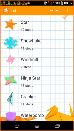 Origami Instructions For Fun screenshot