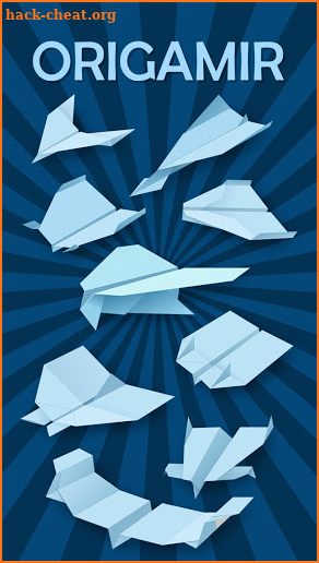 Origami paper airplanes: flying schemes screenshot