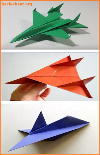 Origami paper airplanes up to 100 meters screenshot