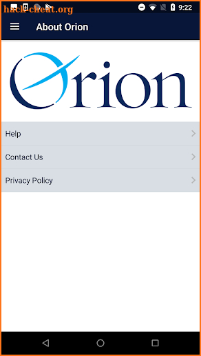 Orion Federal Credit Union screenshot