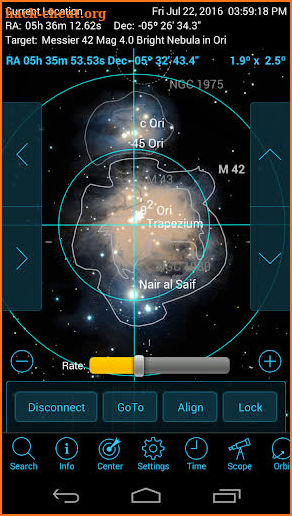 Orion StarSeek 5 screenshot