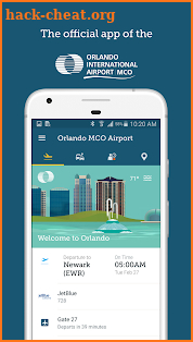 Orlando MCO Airport screenshot