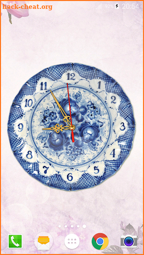 Ornament Clocks Live Wallpaper screenshot