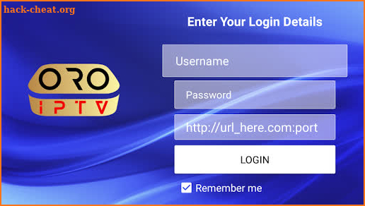 ORO IPTV screenshot