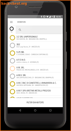Oroarezzo 2018 screenshot