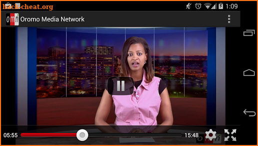 Oromia Media Network OMN screenshot