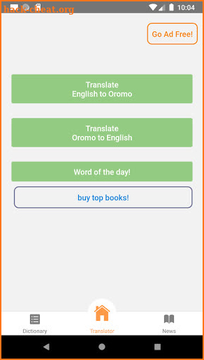 Oromo English Translator screenshot
