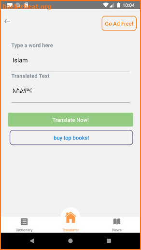 Oromo English Translator screenshot