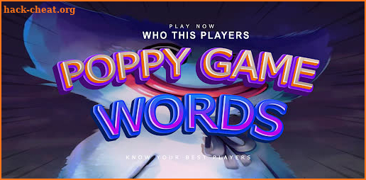 |Poppy playtime| game words screenshot