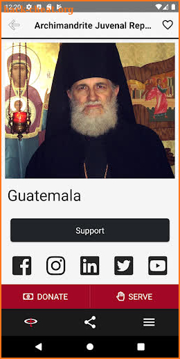 Orthodox Christian Mission Center Mobile App screenshot