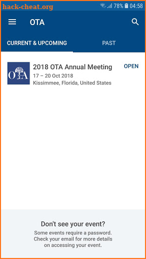Orthopaedic Trauma Association screenshot