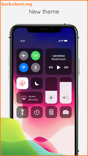 OS 13 Control Center - Phone 11 Pro Max screenshot