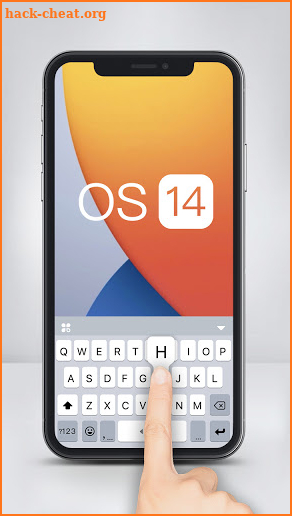 OS 14 Style Keyboard Theme screenshot
