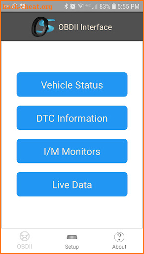 OS OBD2 Interface screenshot