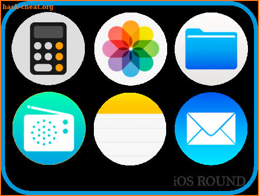 OS Round - Icon Pack screenshot
