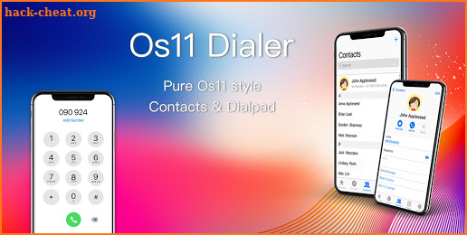 Os11 Dialer- Phone X Contacts & Call Log screenshot