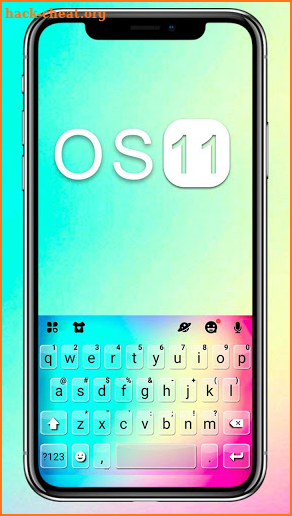OS11 Keyboard Theme screenshot