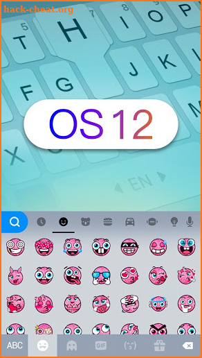 Os12 Keyboard Theme screenshot
