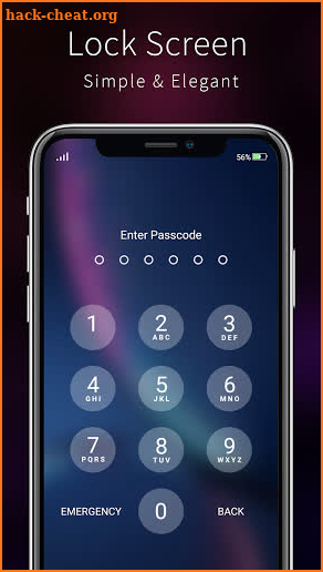 OS12 Lockscreen - Lock screen for Phone 11 screenshot