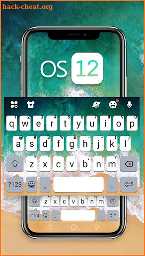Os12 New Keyboard Theme screenshot
