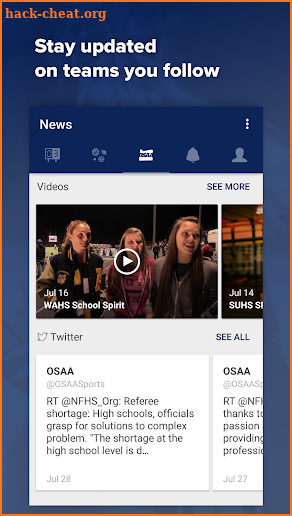 OSAA Live screenshot