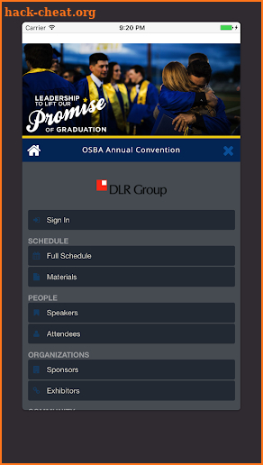 OSBA Annual Convention 2018 screenshot