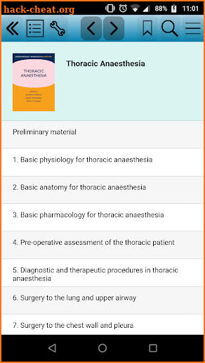OSH in Thoracic Anaesthesia screenshot