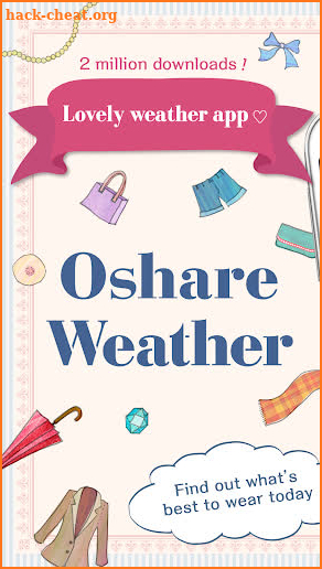 OshareWeather - For cute girls screenshot