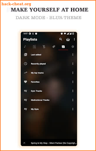 Oshi Music Player - Ads free Mp3 Music Player screenshot