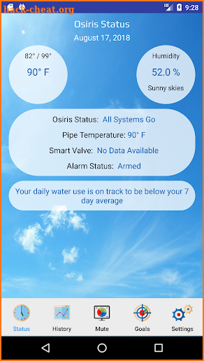 Osiris - Smart Water Monitor screenshot