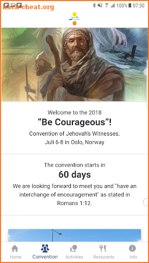Oslo Special Convention 2018 - Delegate App screenshot