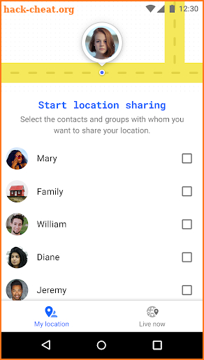 OsmAnd Telegram — Location Sharing screenshot