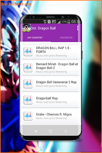 Ost. Of Dragonball - Music 2018 screenshot