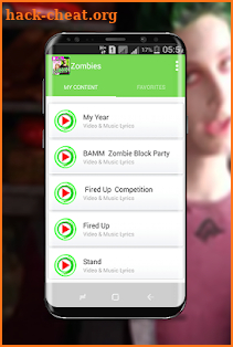 Ost. Zombies Cast- Video Music screenshot