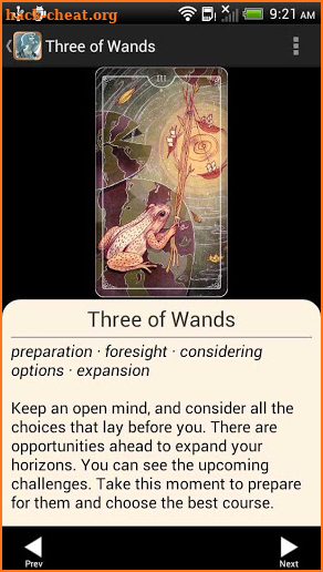 Ostara Tarot screenshot