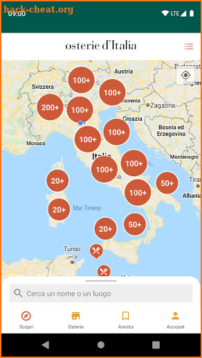 Osterie d'Italia 2021 screenshot