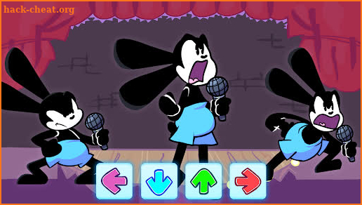 Oswald Rabbit FNF Battle screenshot