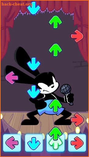 Oswald Rabbit FNF Battle screenshot