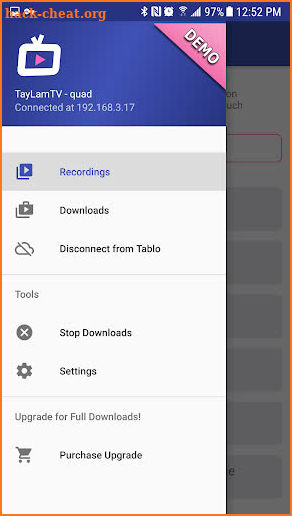ota2GO - Downloader for use with Tablo OTA DVRs screenshot