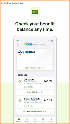 OTC Health Solutions screenshot
