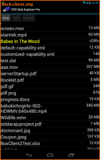 OTG Disk Explorer Pro screenshot