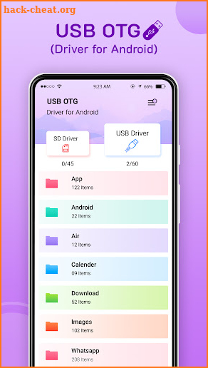 OTG USB Driver for Android - Converter USB to OTG screenshot