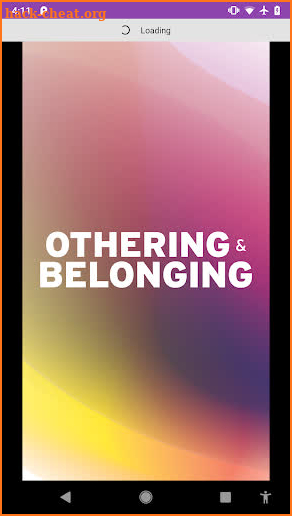 Othering & Belonging 2019 screenshot