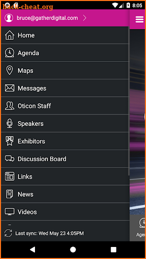 Oticon-Events screenshot
