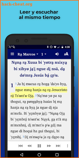 Otomí Tenango Bible screenshot