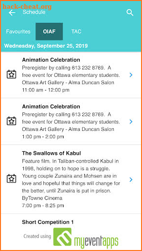 Ottawa Intl Animation Festival screenshot