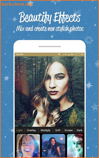 Ottipo Photo Editor : Stickers, Frames, Effects screenshot