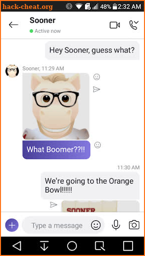 OU Emoji screenshot