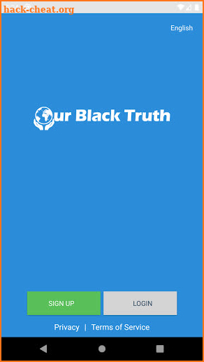 Our Black Truth Social screenshot