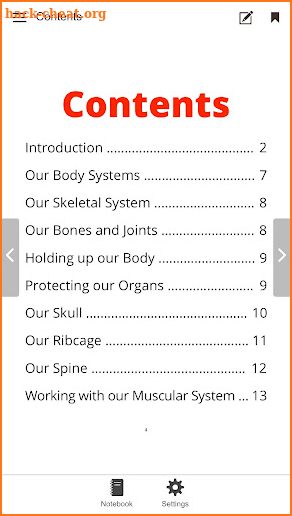 Our Skeletal System screenshot